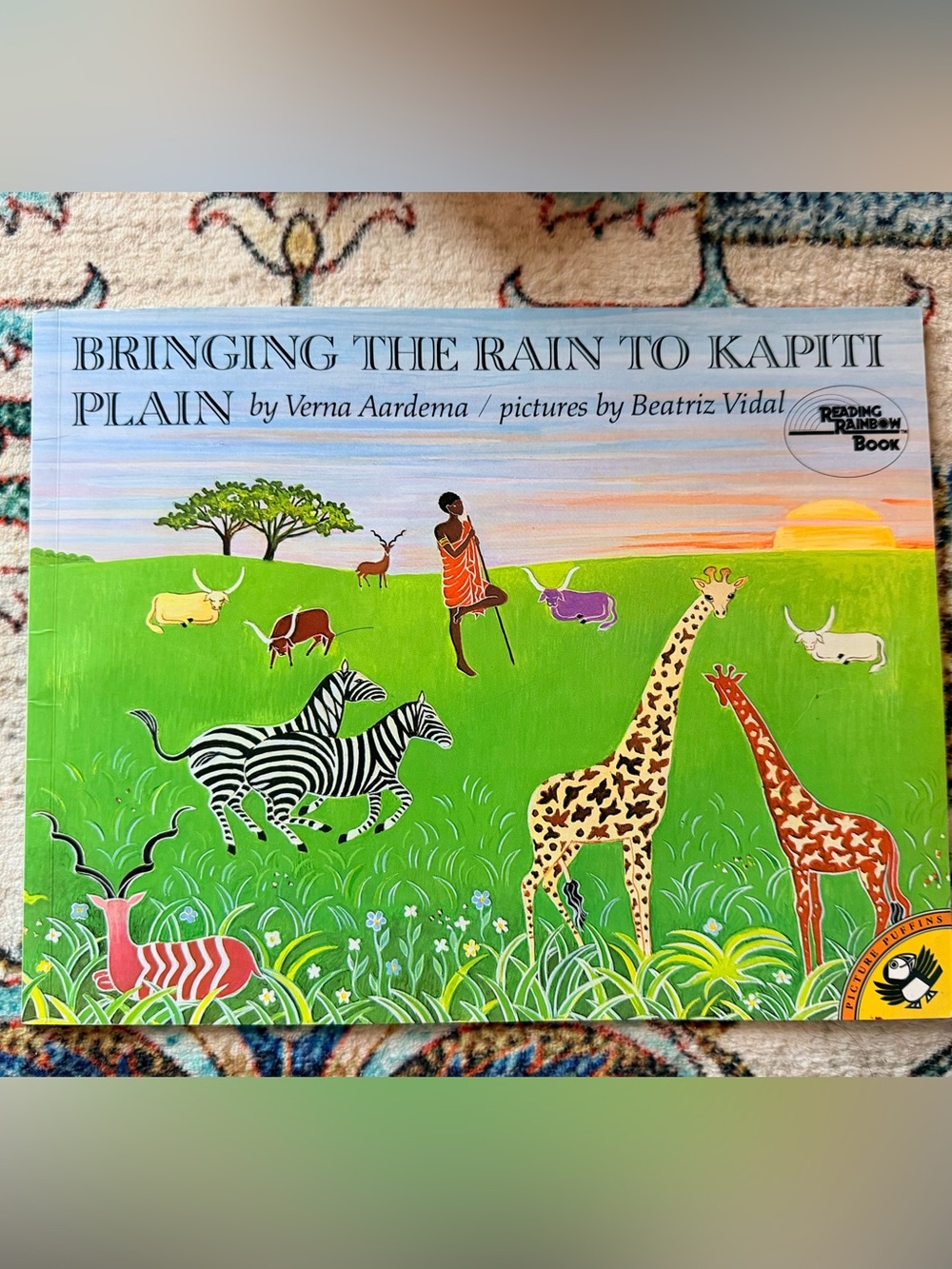 Children's Picture Book Wildlife Safari